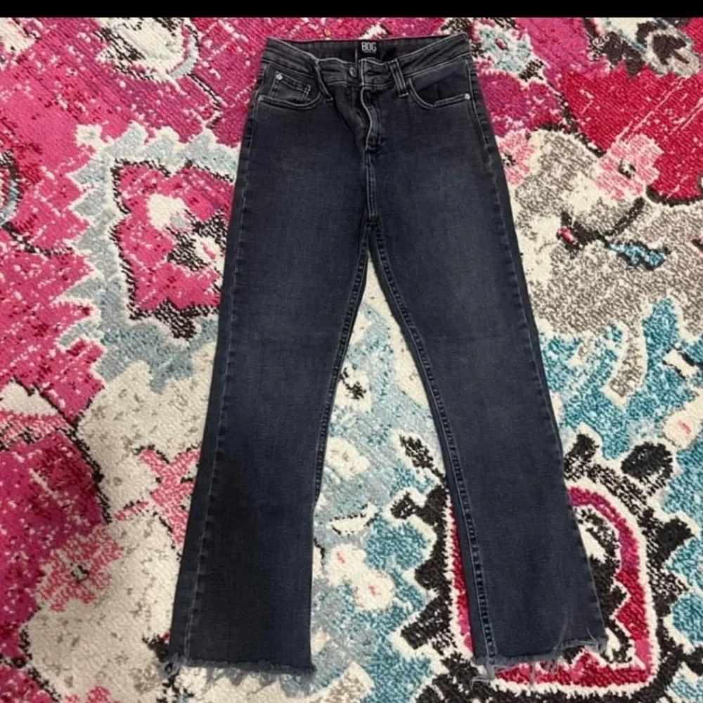 BDG Black Denim Kick Flare Jeans - Picture 1 of 4